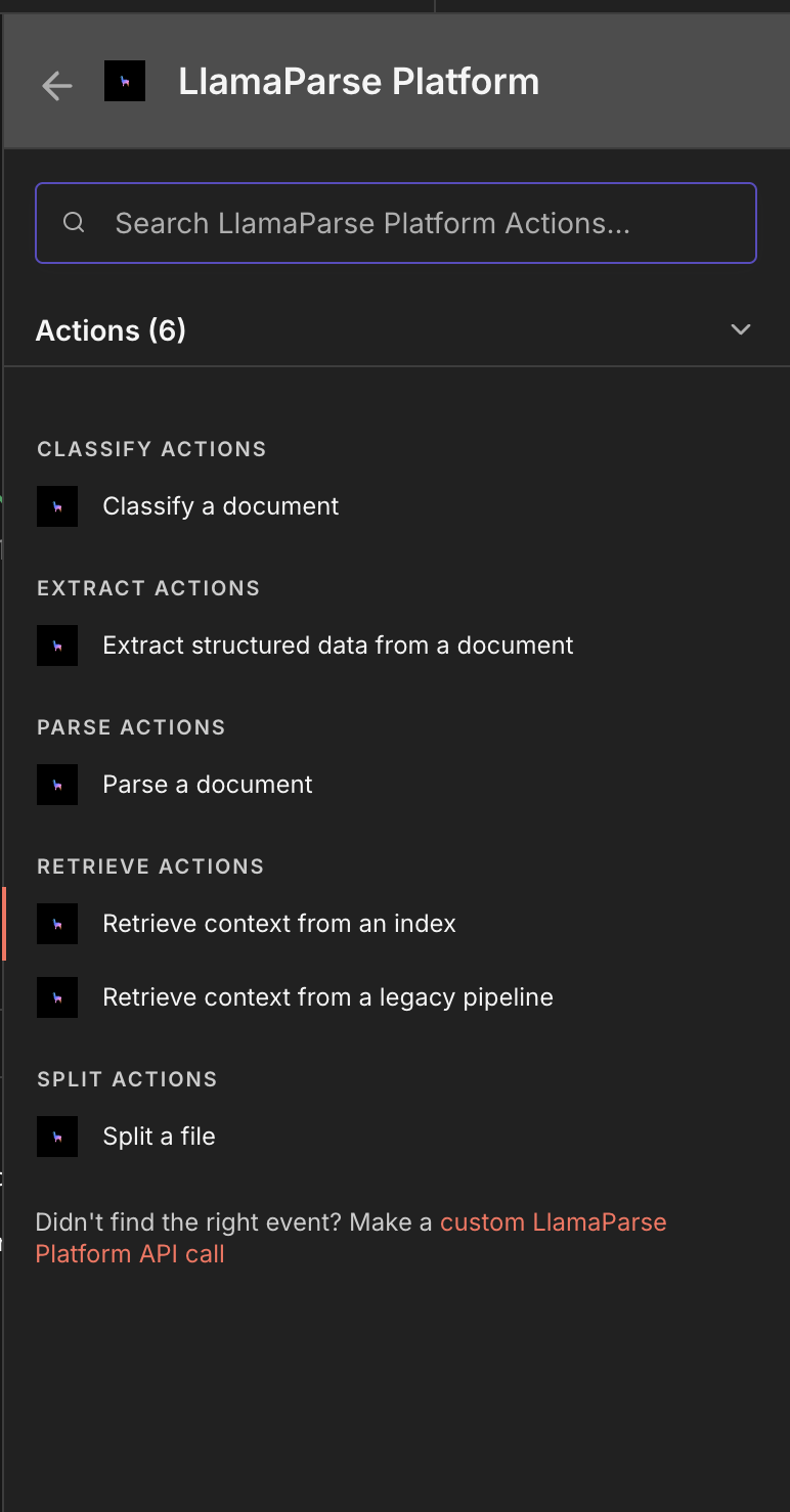 LlamaCloud Index Setup