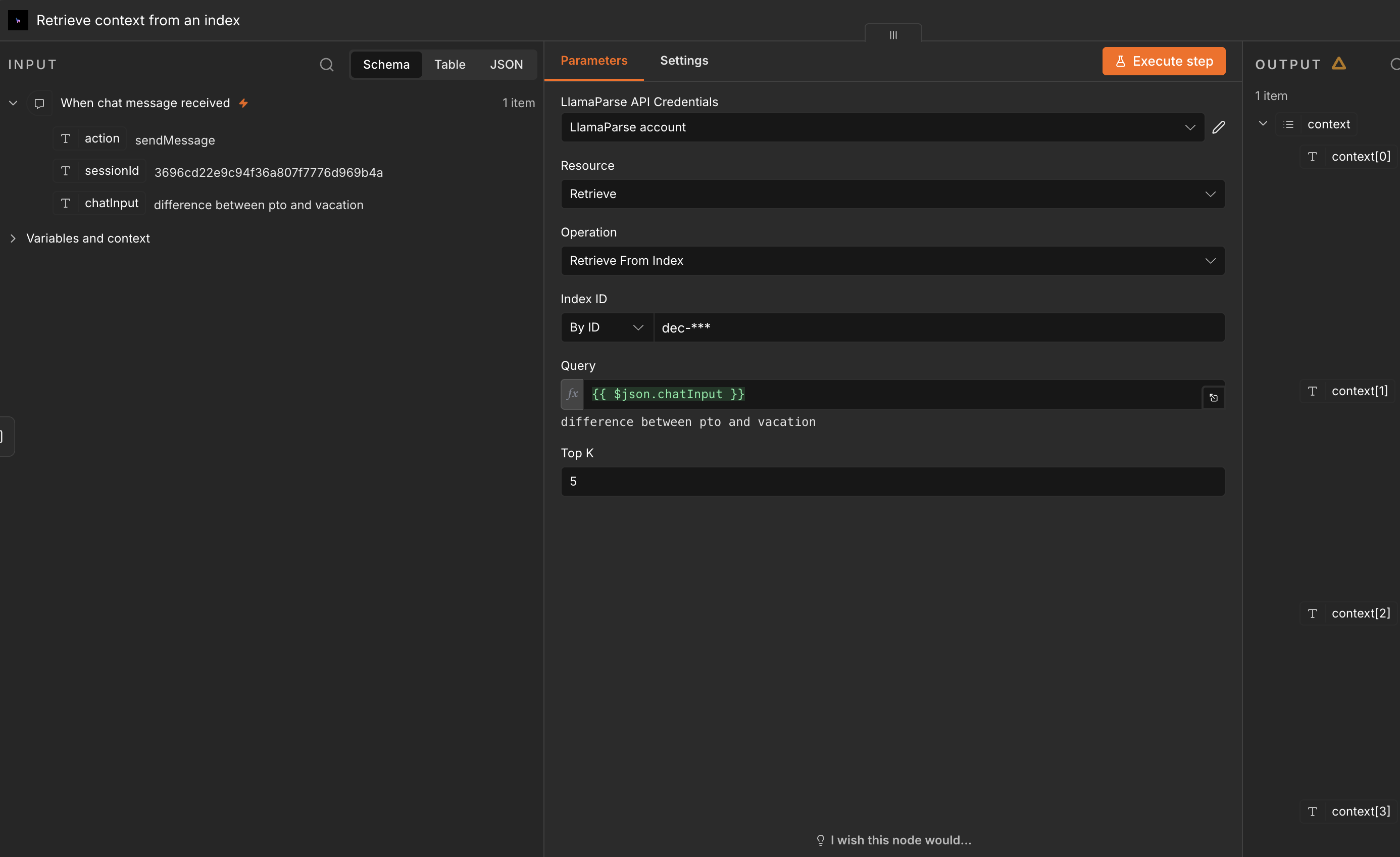 LlamaCloud Index Setup
